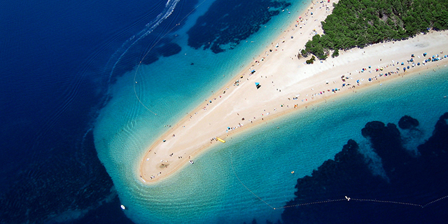 Zlatni Rat beach, Croatia